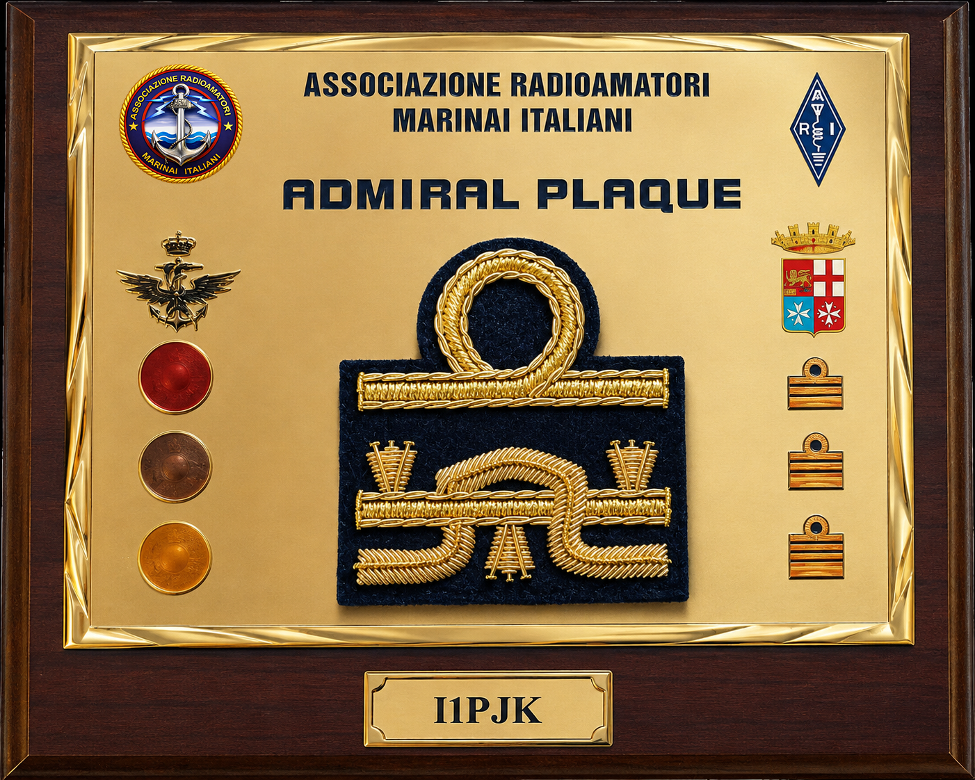 Admiral Plaque - ARMI