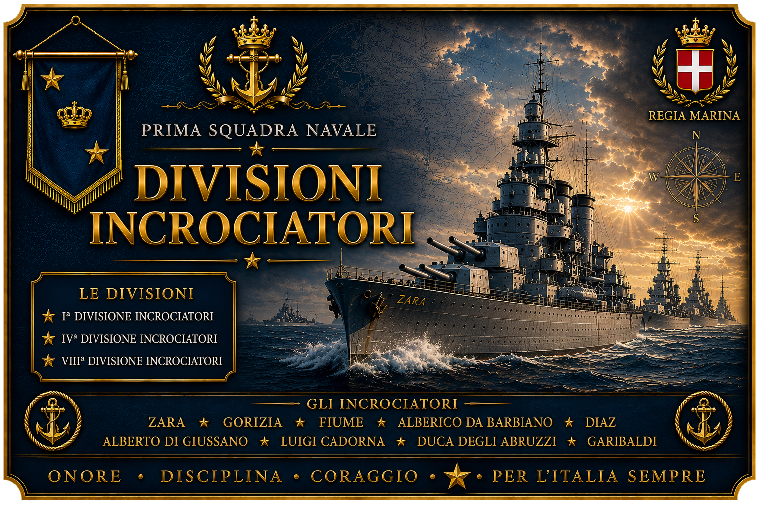 Divisioni Incrociatori