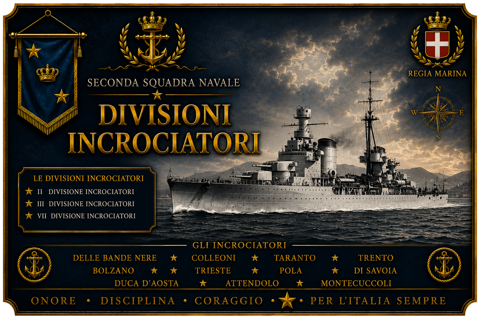 Divisioni Incrociatori